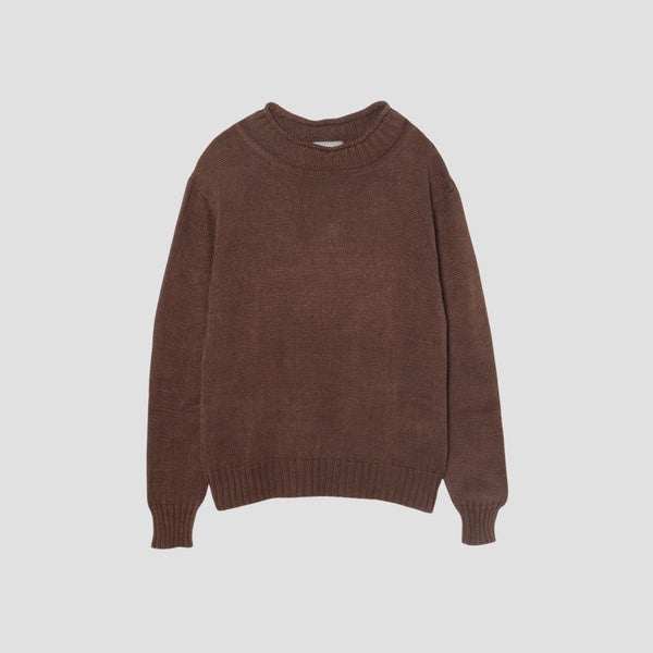 LINEN COTTON SILK JUMPER KNIT
