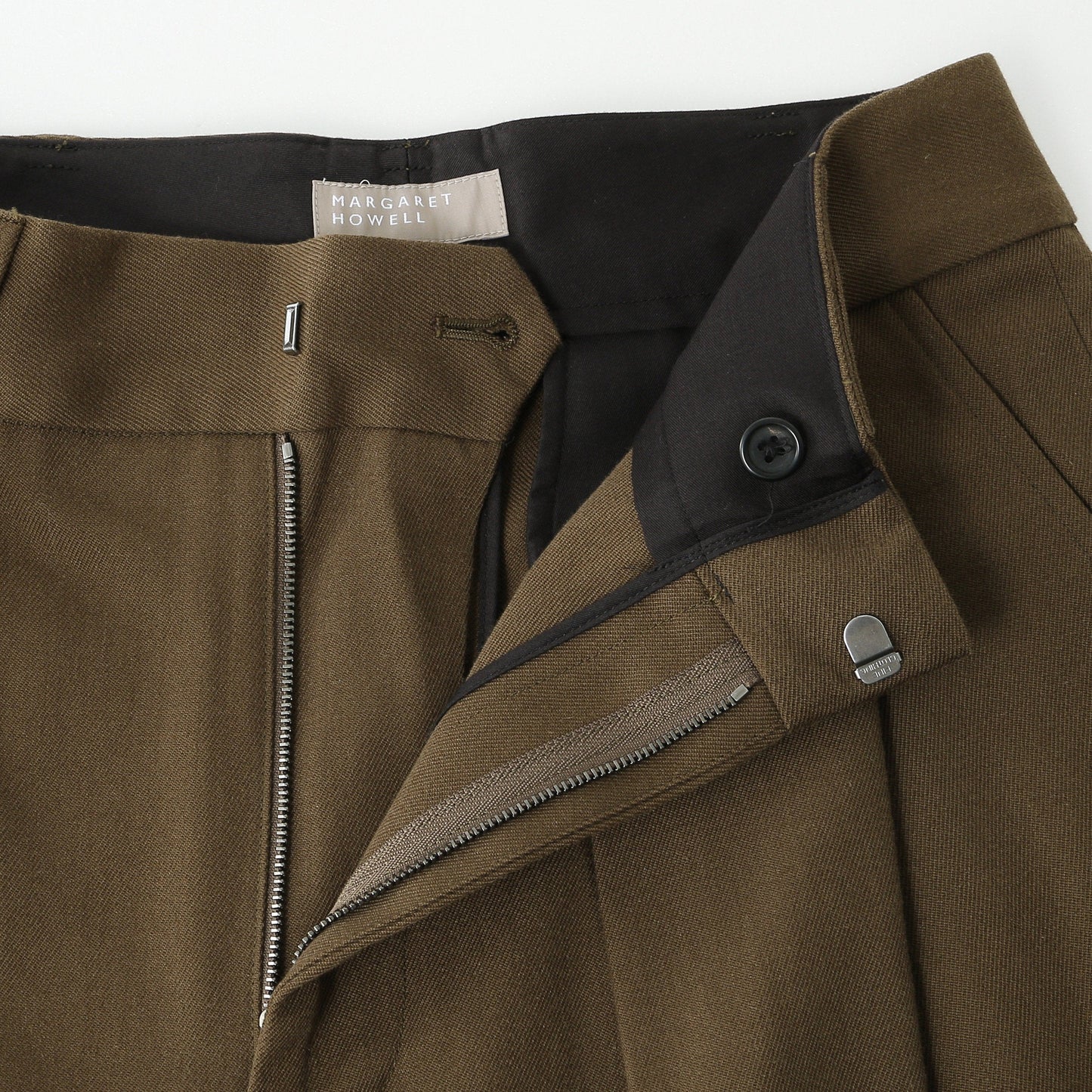 WOOL COTTON TROUSERS