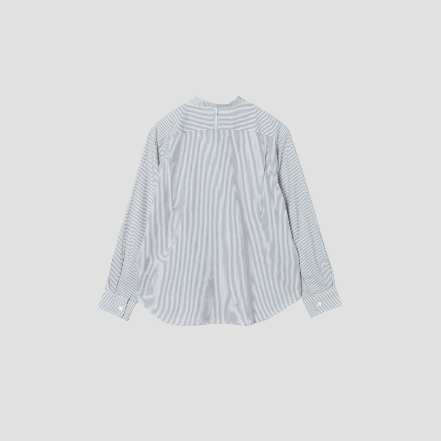 SILK COTTON STRIPE SHIRT