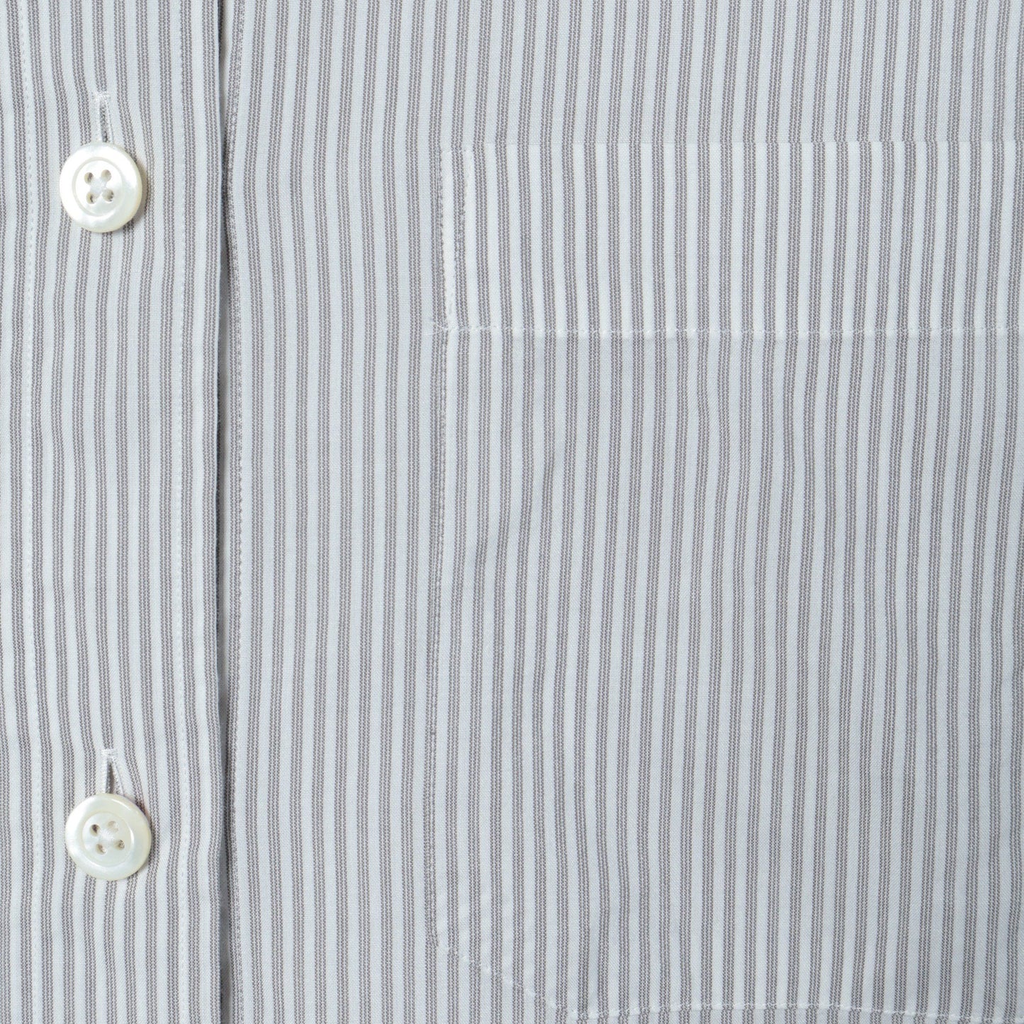 SILK COTTON STRIPE SHIRT