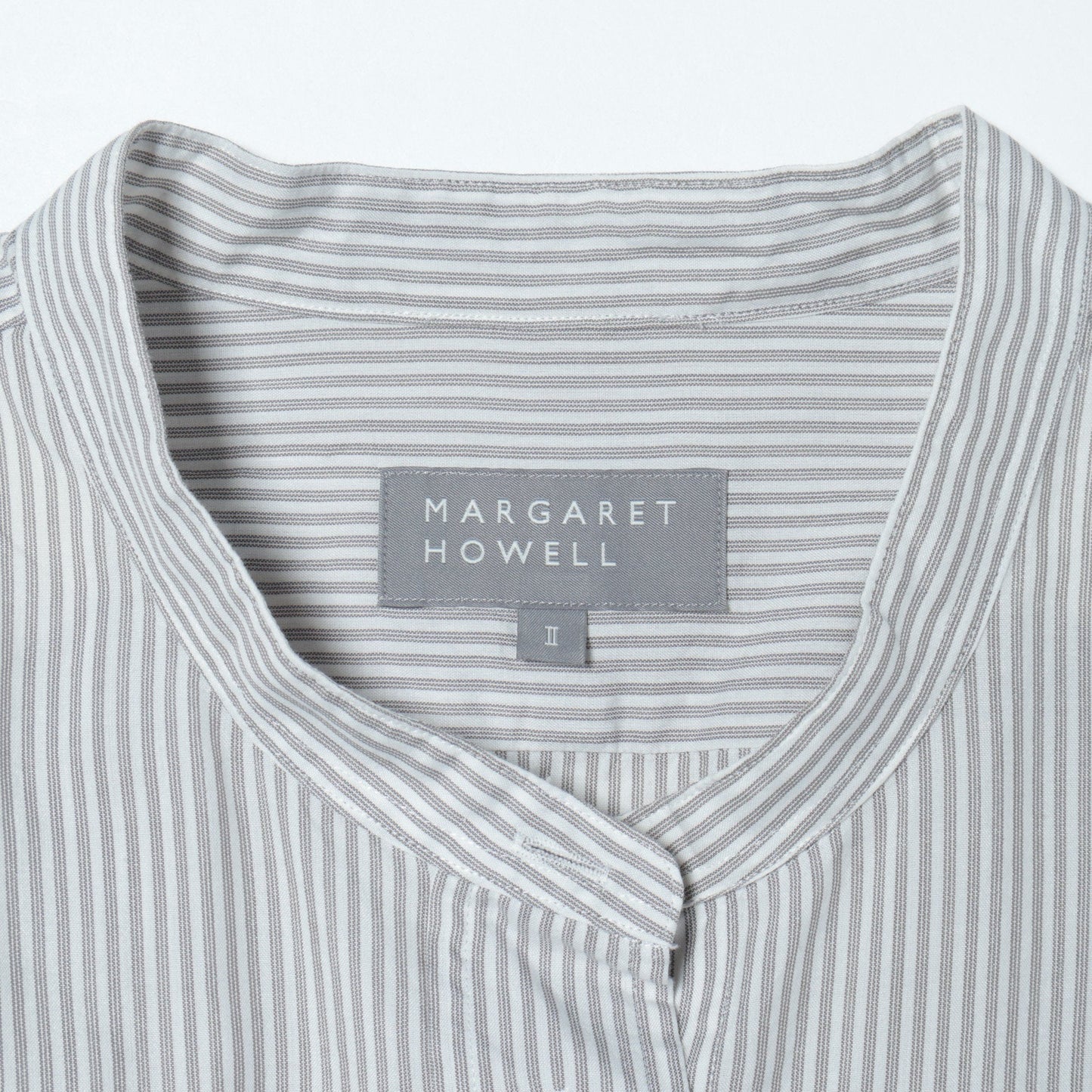 SILK COTTON STRIPE SHIRT