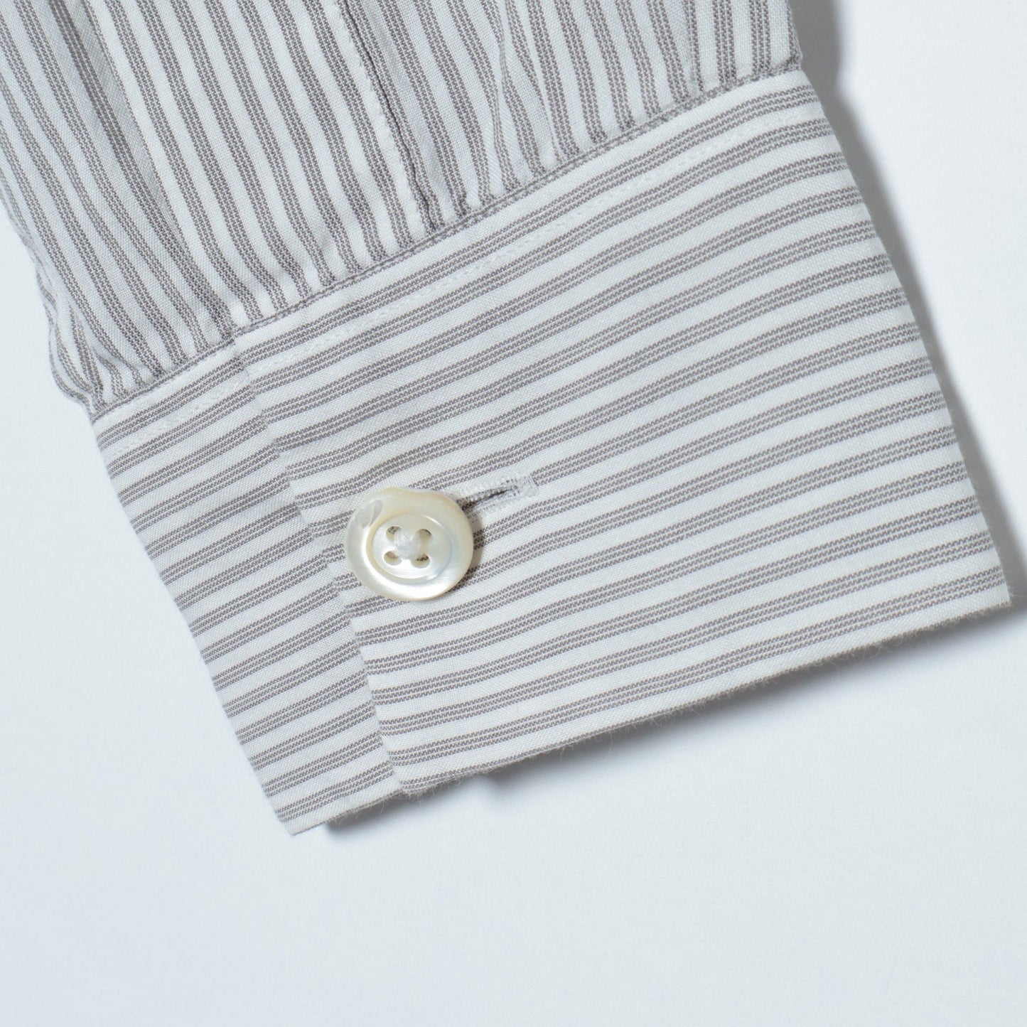 SILK COTTON STRIPE SHIRT