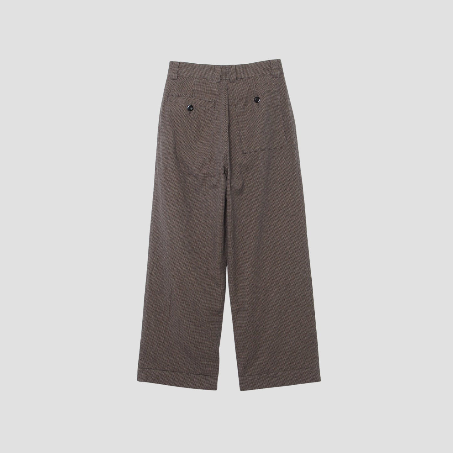 WORKWEAR COTTON LINEN TROUSERS