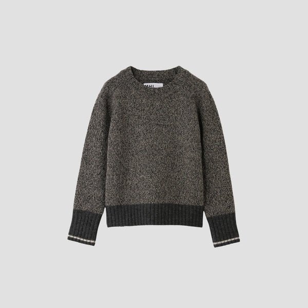 TWISTED YARN WOOL KNIT