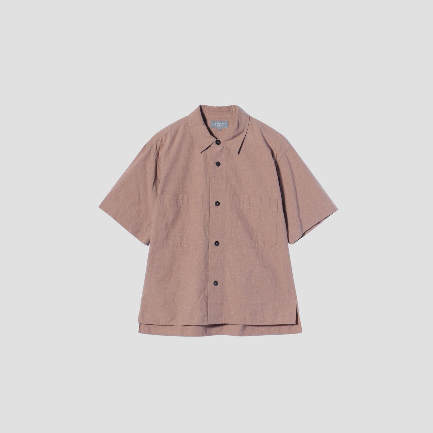 MELANGE COTTON POPLIN SHIRT