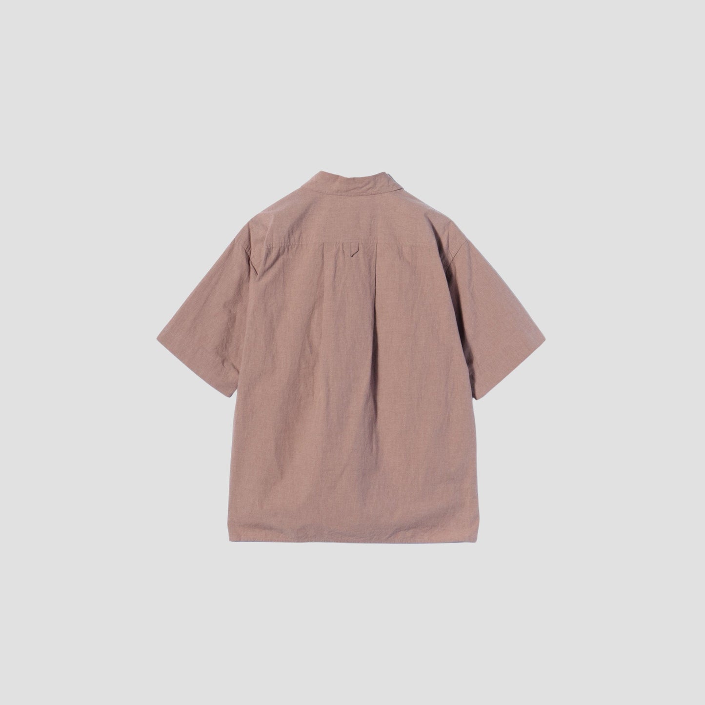 MELANGE COTTON POPLIN SHIRT