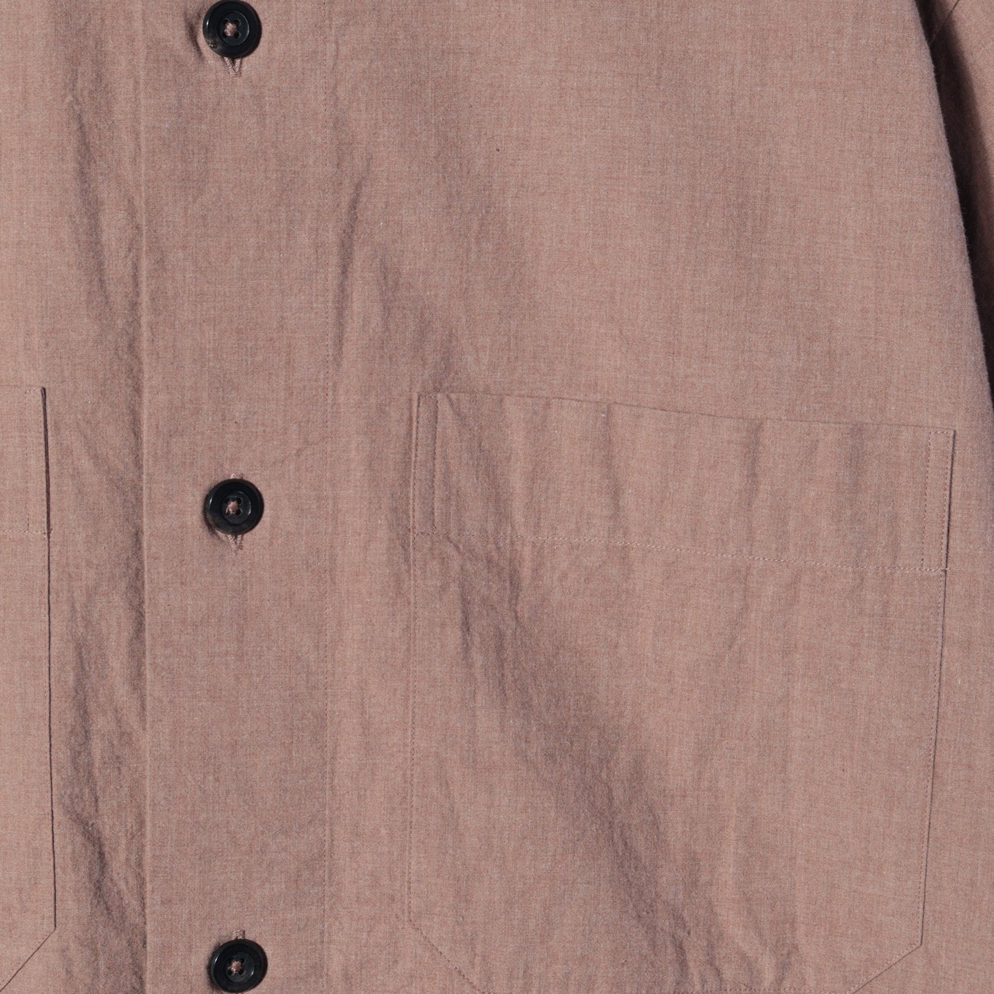MELANGE COTTON POPLIN SHIRT