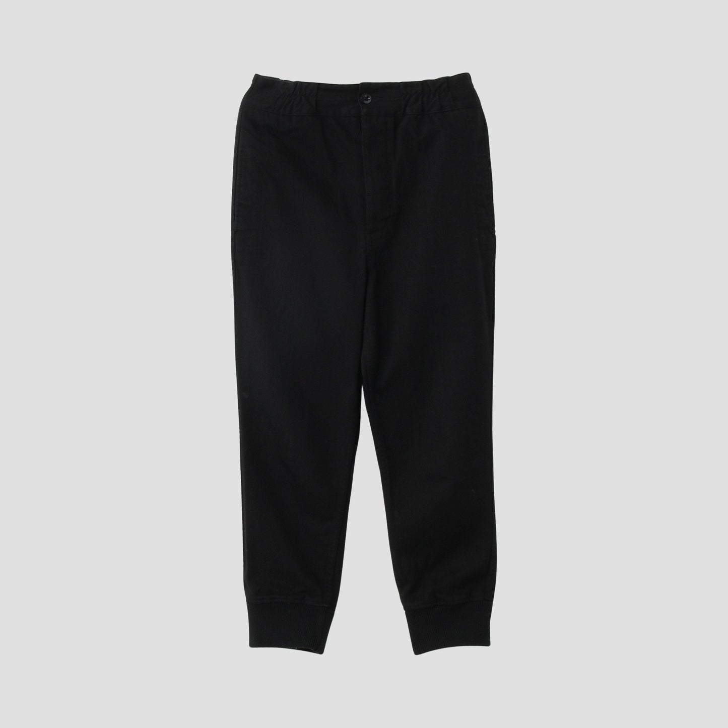 WORN COTTON DRILL TROUSERS