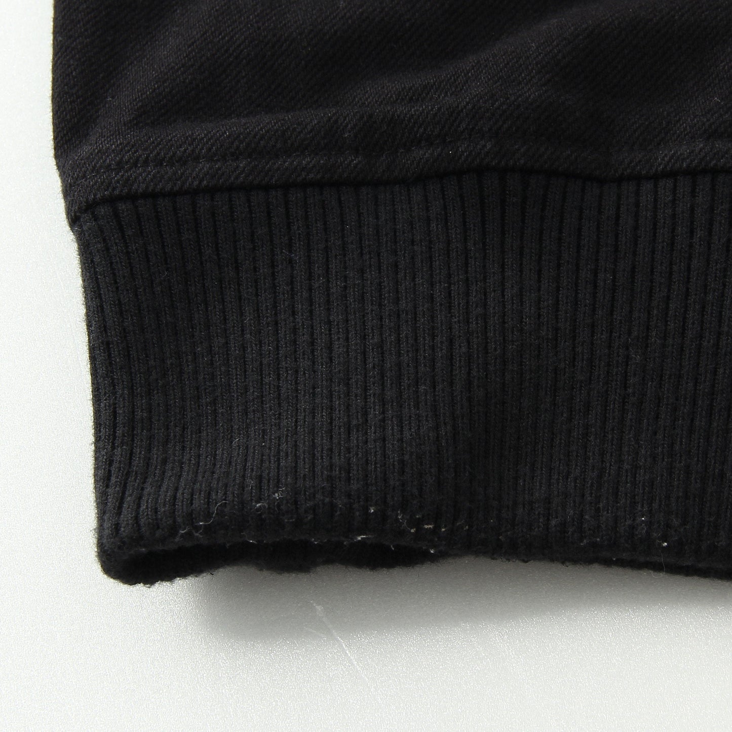 WORN COTTON DRILL TROUSERS