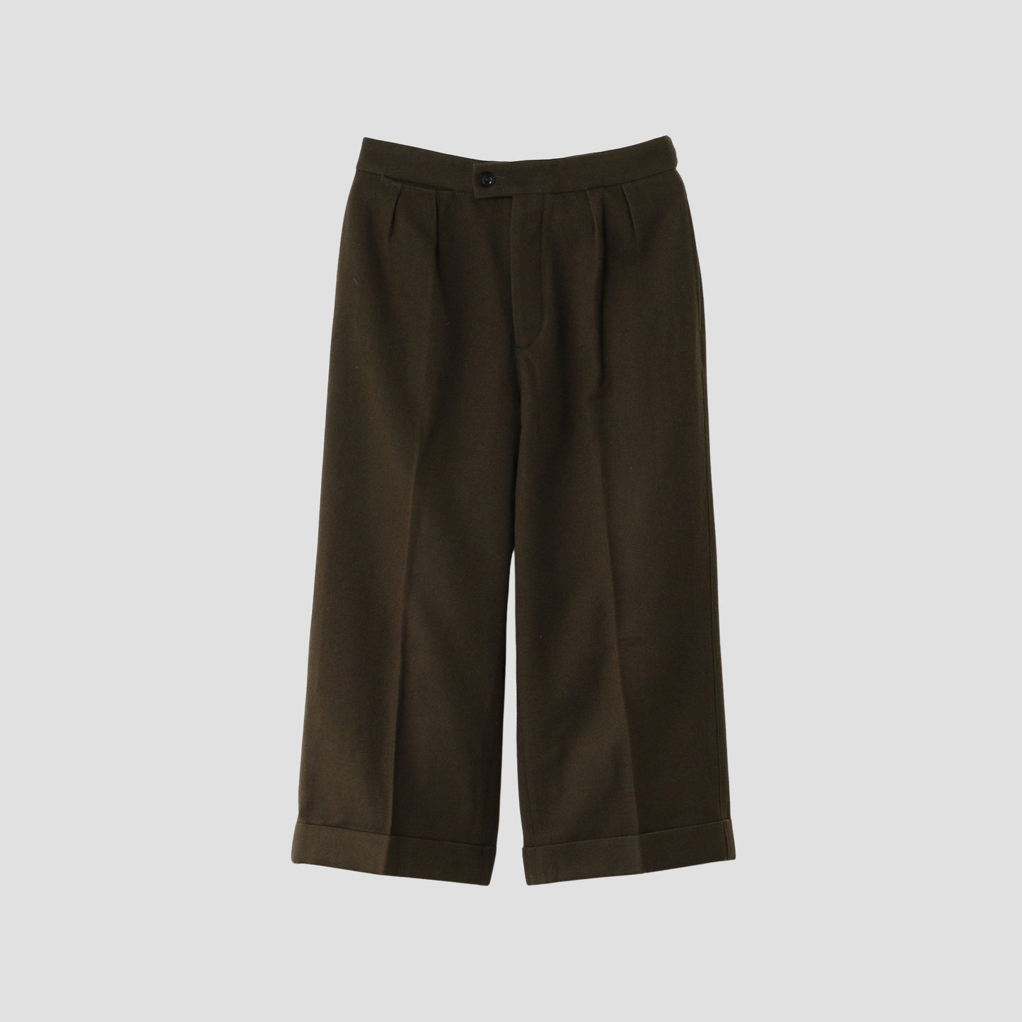 WOOL COTTON DRILL TROUSERS