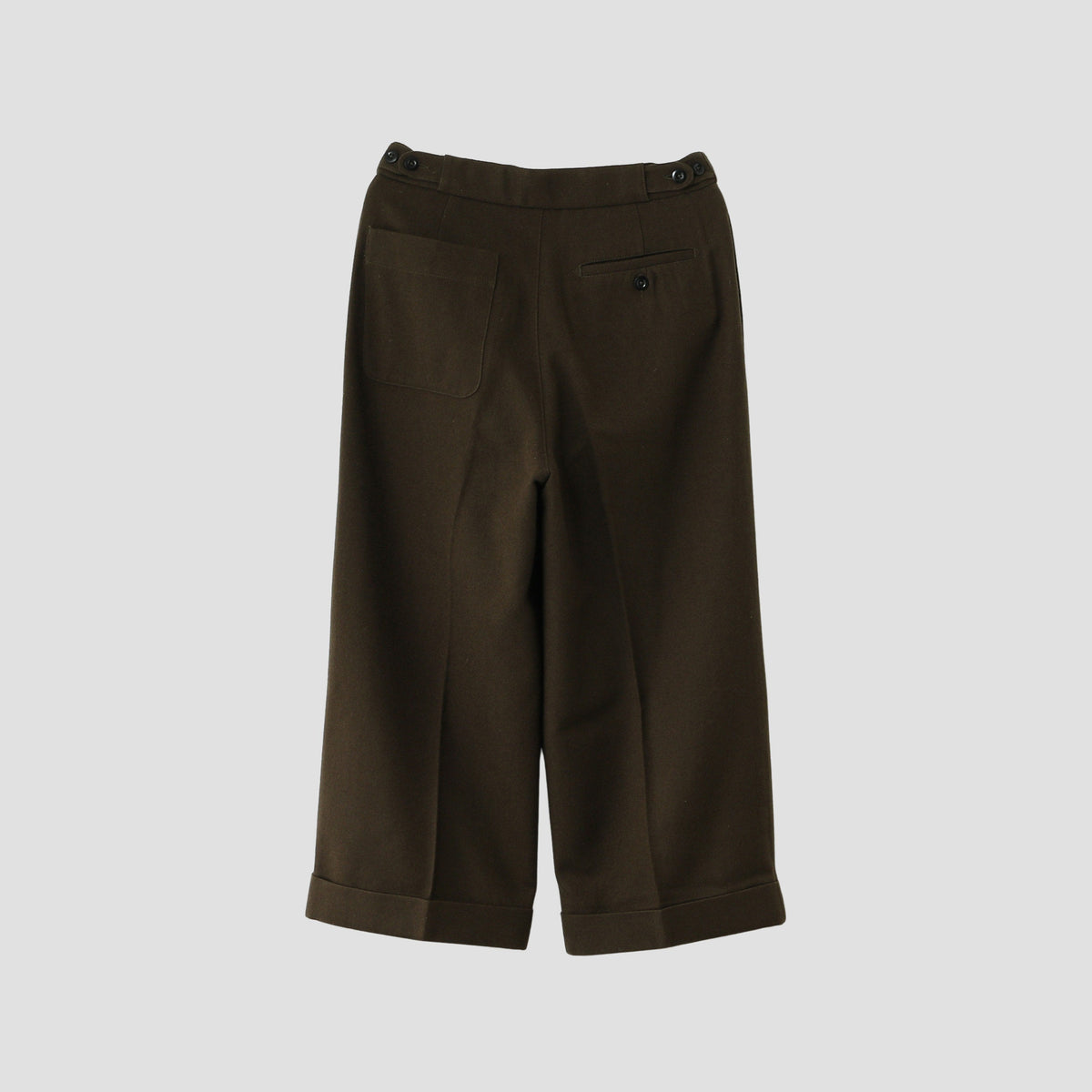 WOOL COTTON DRILL TROUSERS