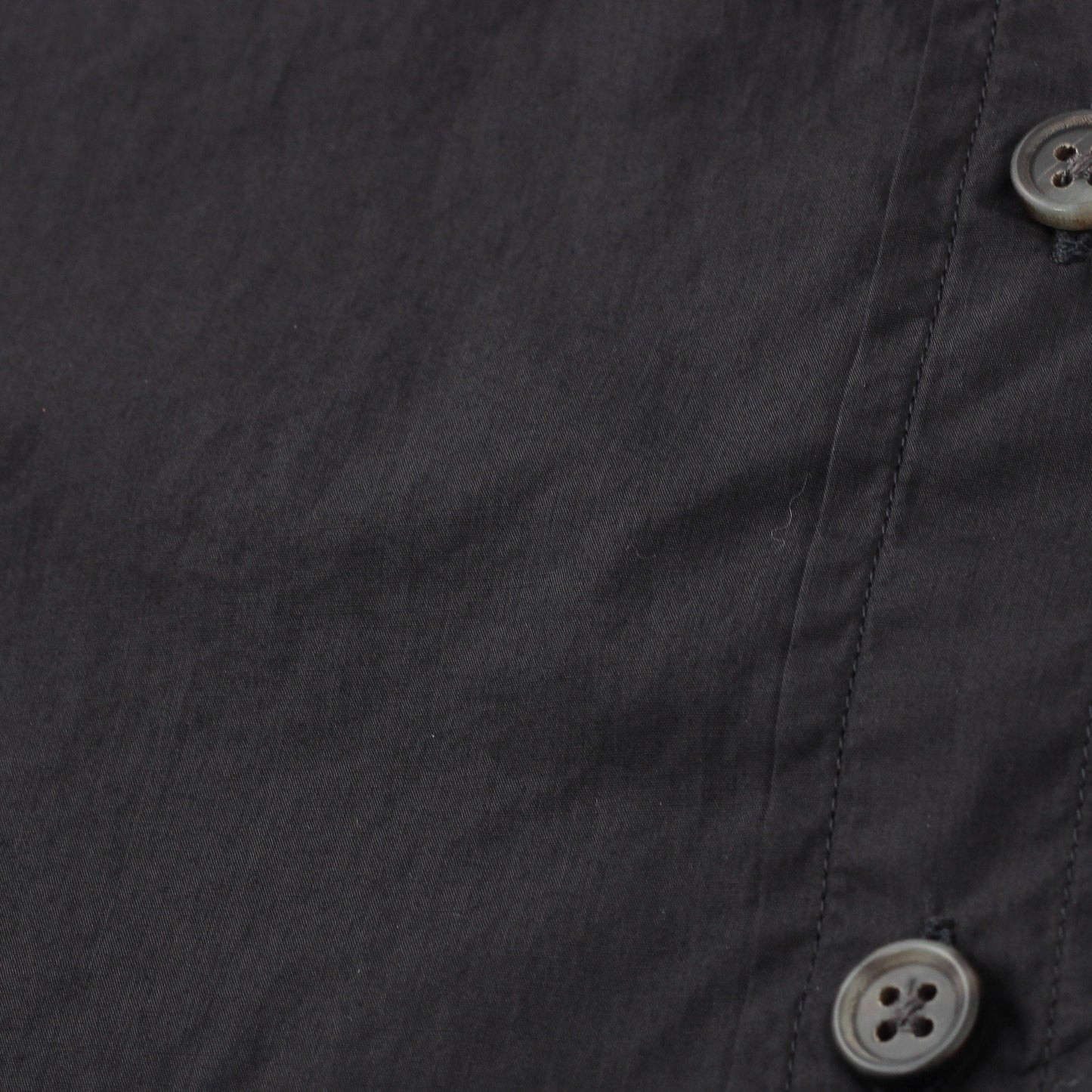 BLACK CHINTZ COTTON SHIRT