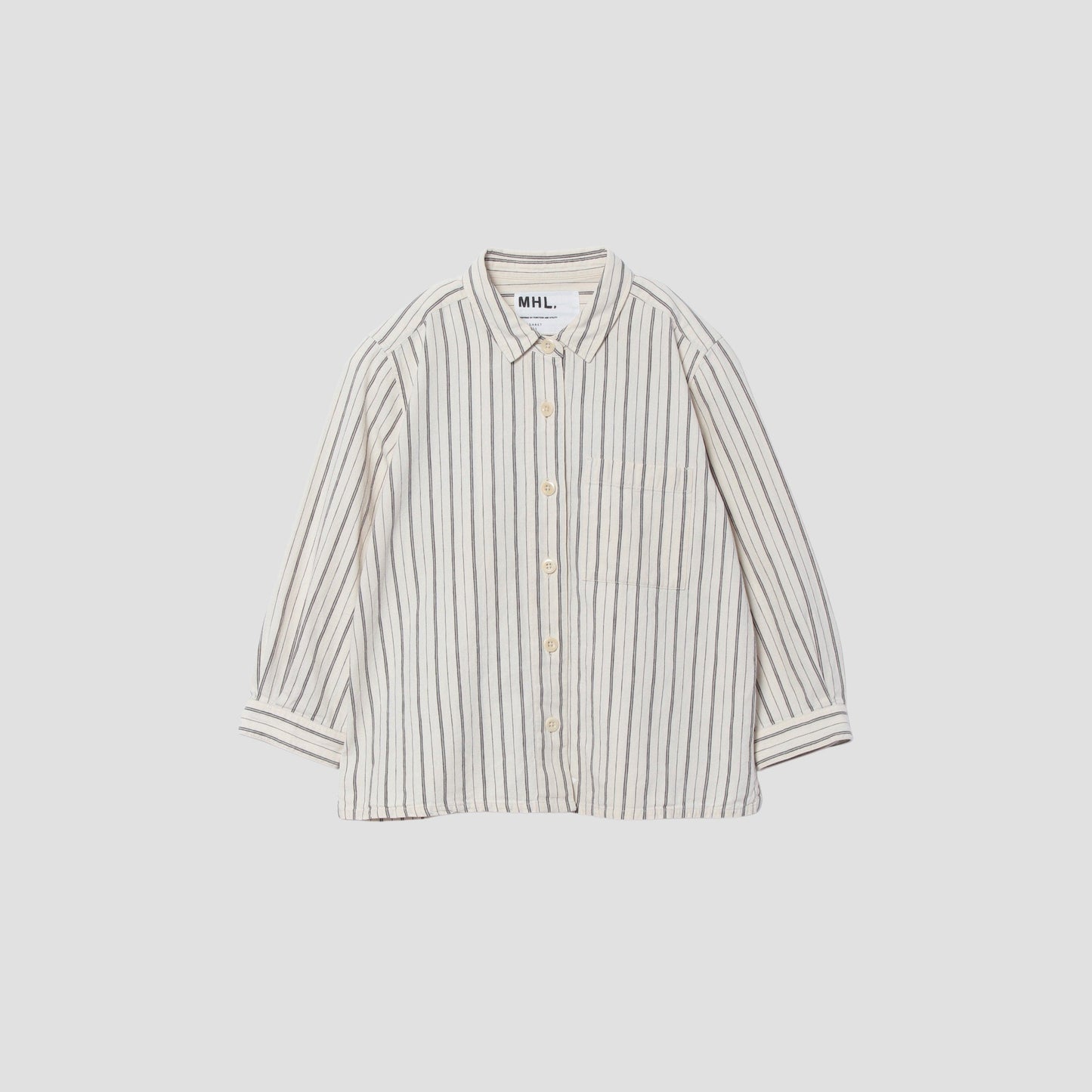 ROUGH COTTON LINEN SHIRTING