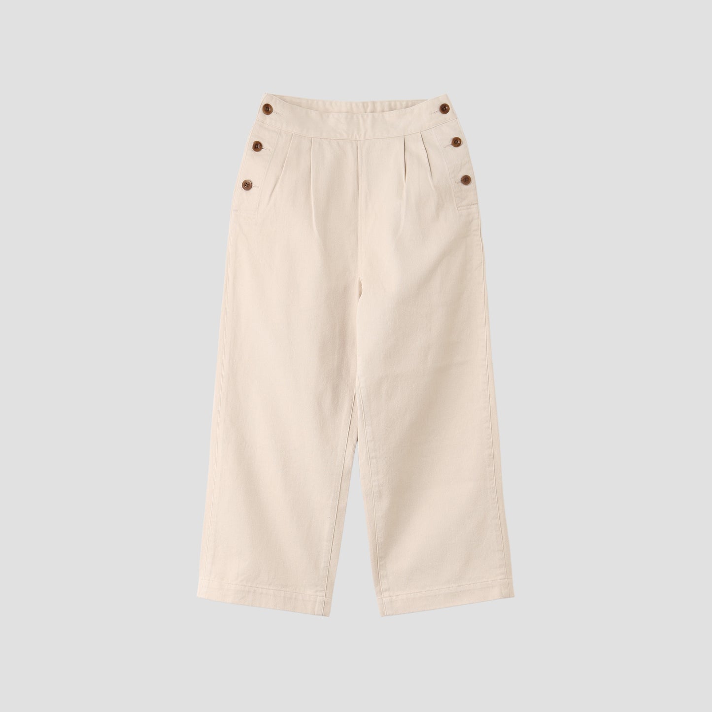 WOOL COTTON HEAVY TWILL TROUSERS