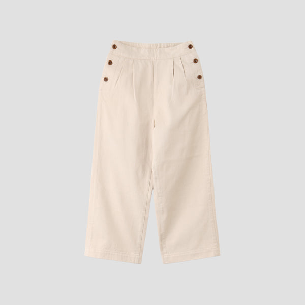 WOOL COTTON HEAVY TWILL TROUSERS