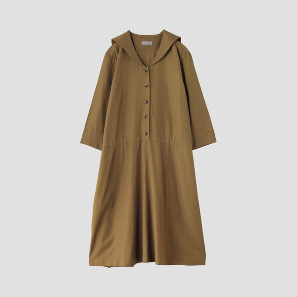 VISCOSE COTTON TWILL DRESS