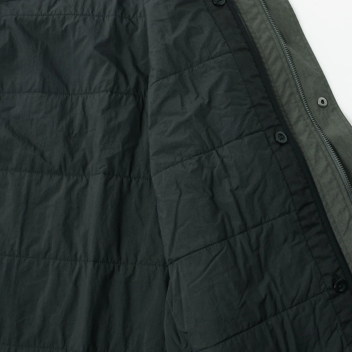 RECYCLED NYLON OXFORD COAT