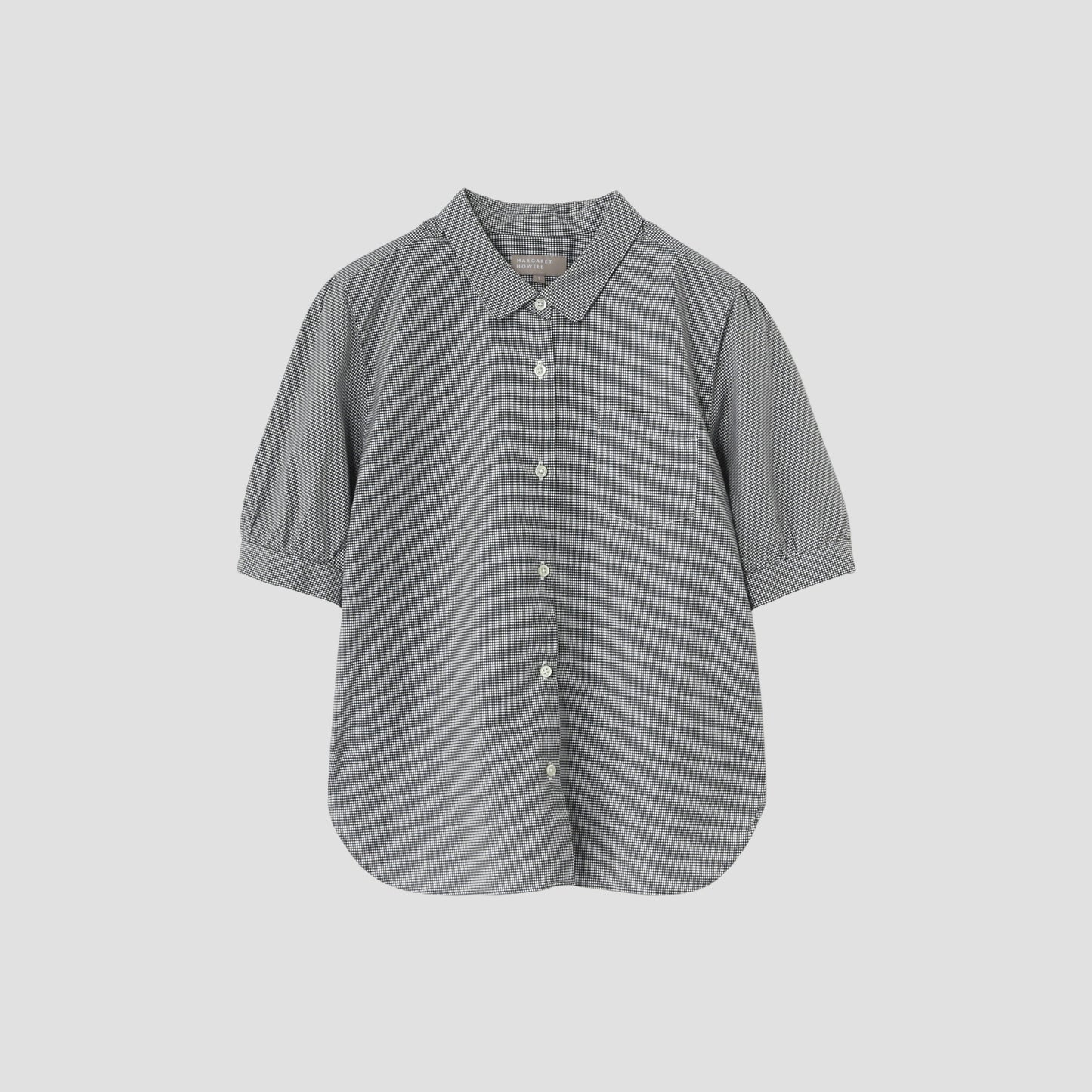 COTTON LINEN CHECK SHIRT