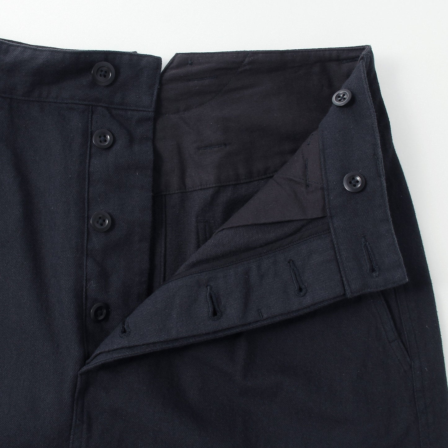 SLUB COTTON DRILL SKIRT
