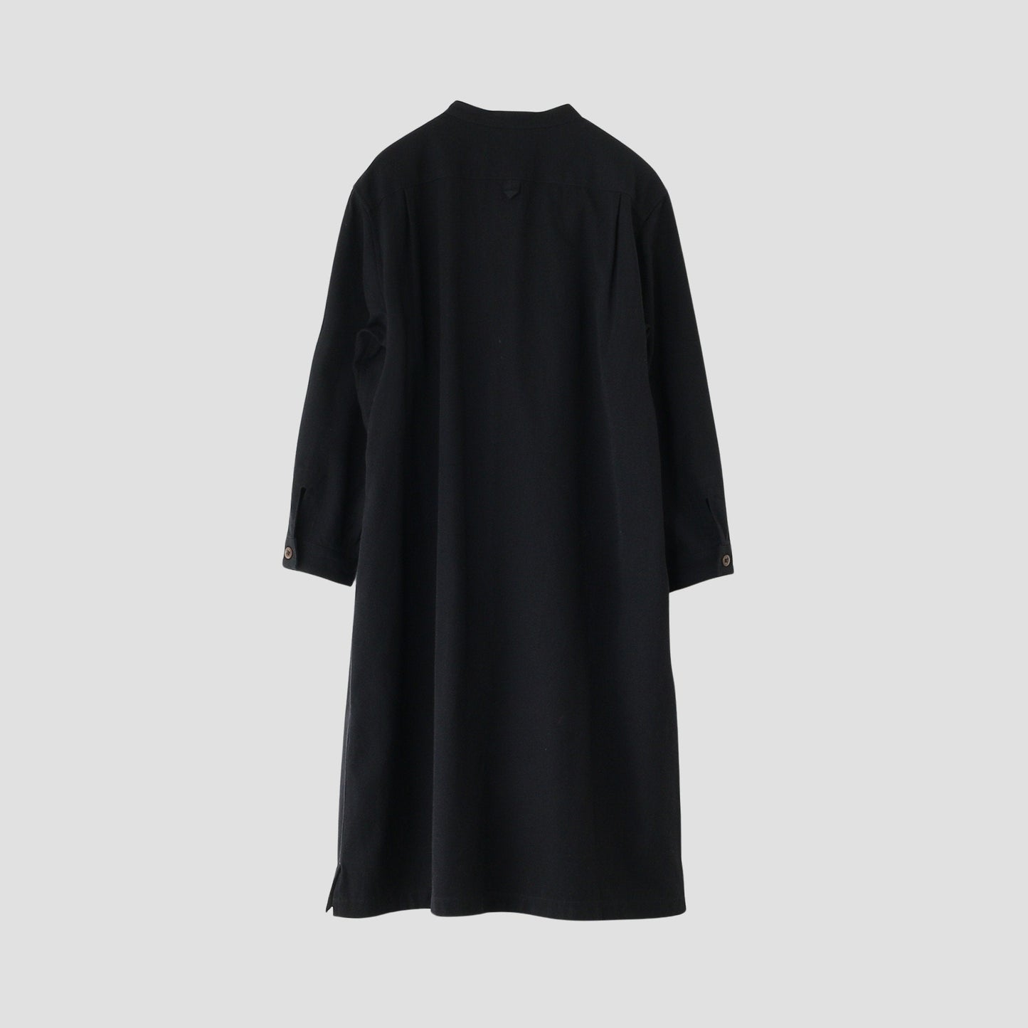 WOOL COTTON TWILL DRESS