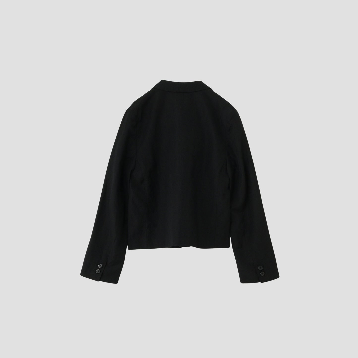 WOOL LINEN POPLIN JACKET