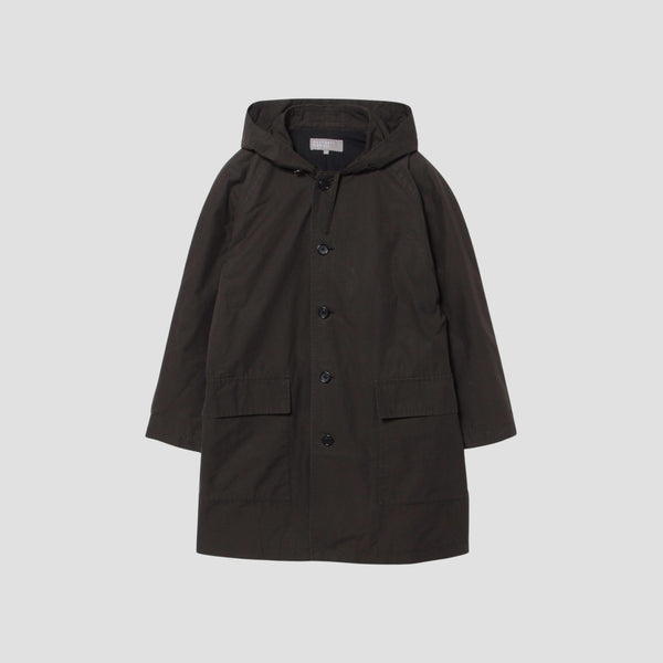 WATER REPELLENT LIGHT COTTON POPLIN COAT