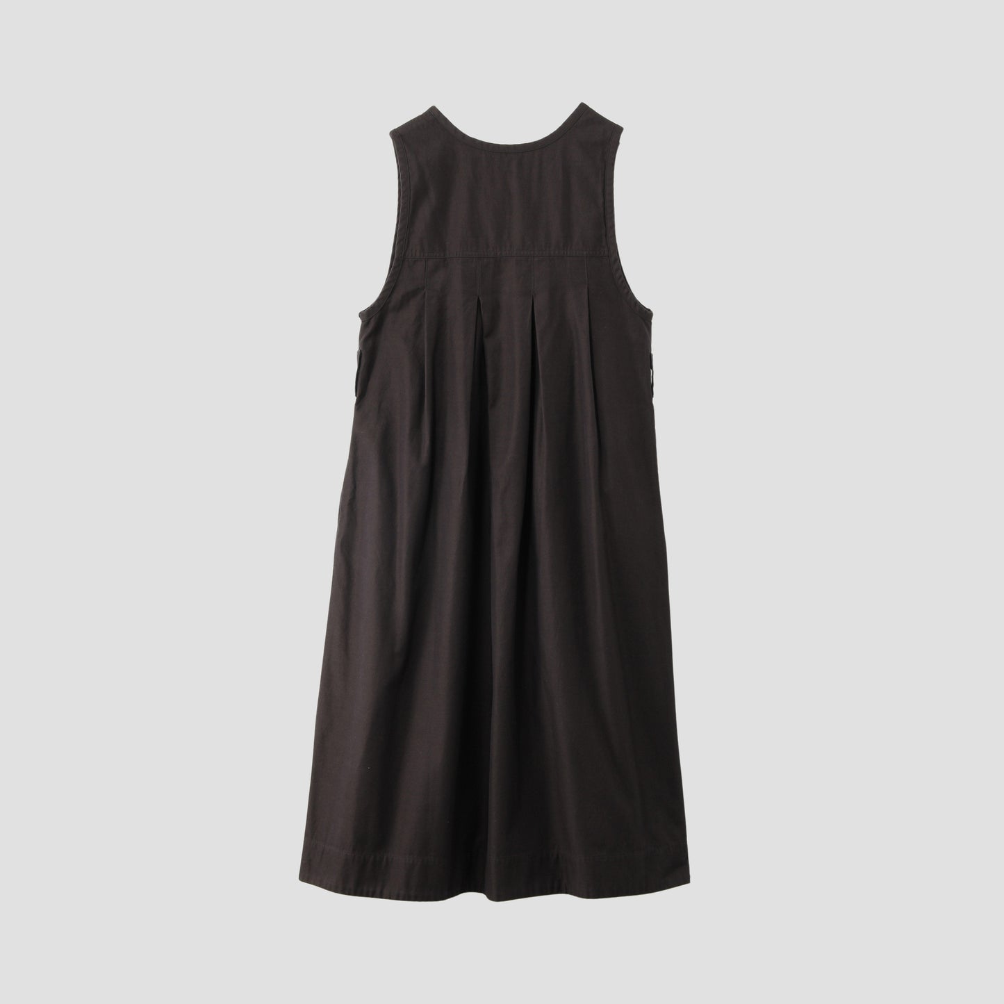 CONTRAST WARP COTTON DRESS