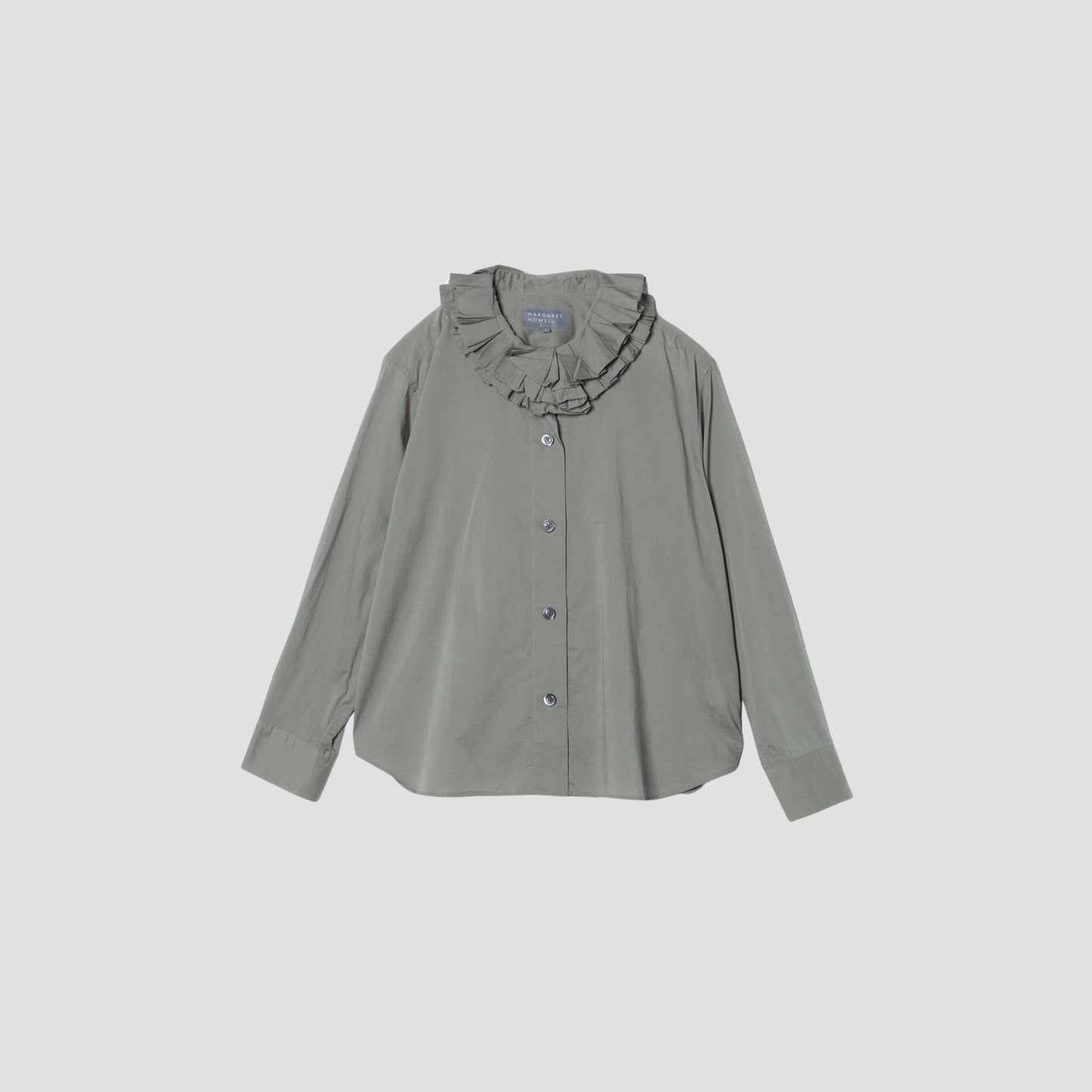 WASHED COTTON POPLIN SHIRT