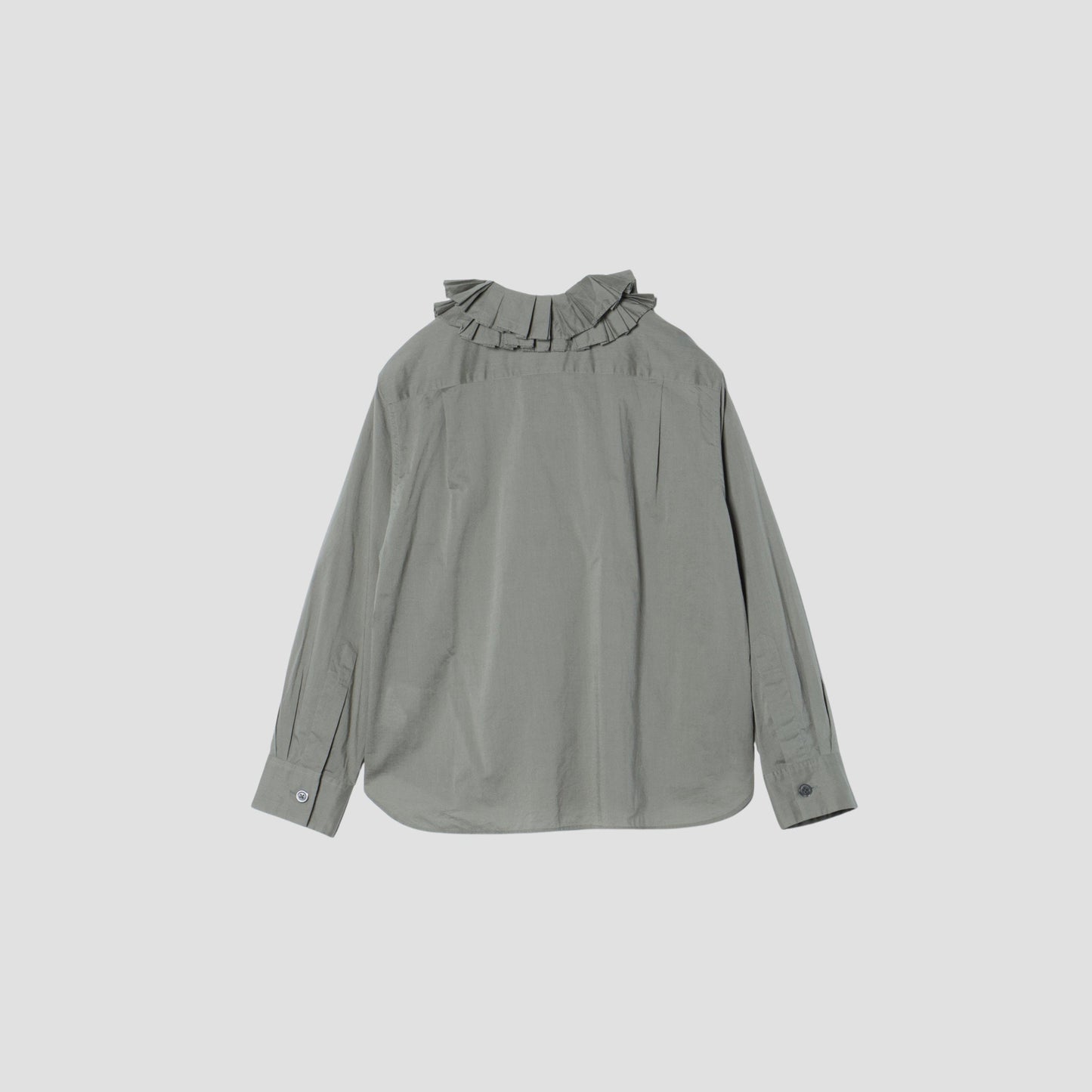 WASHED COTTON POPLIN SHIRT