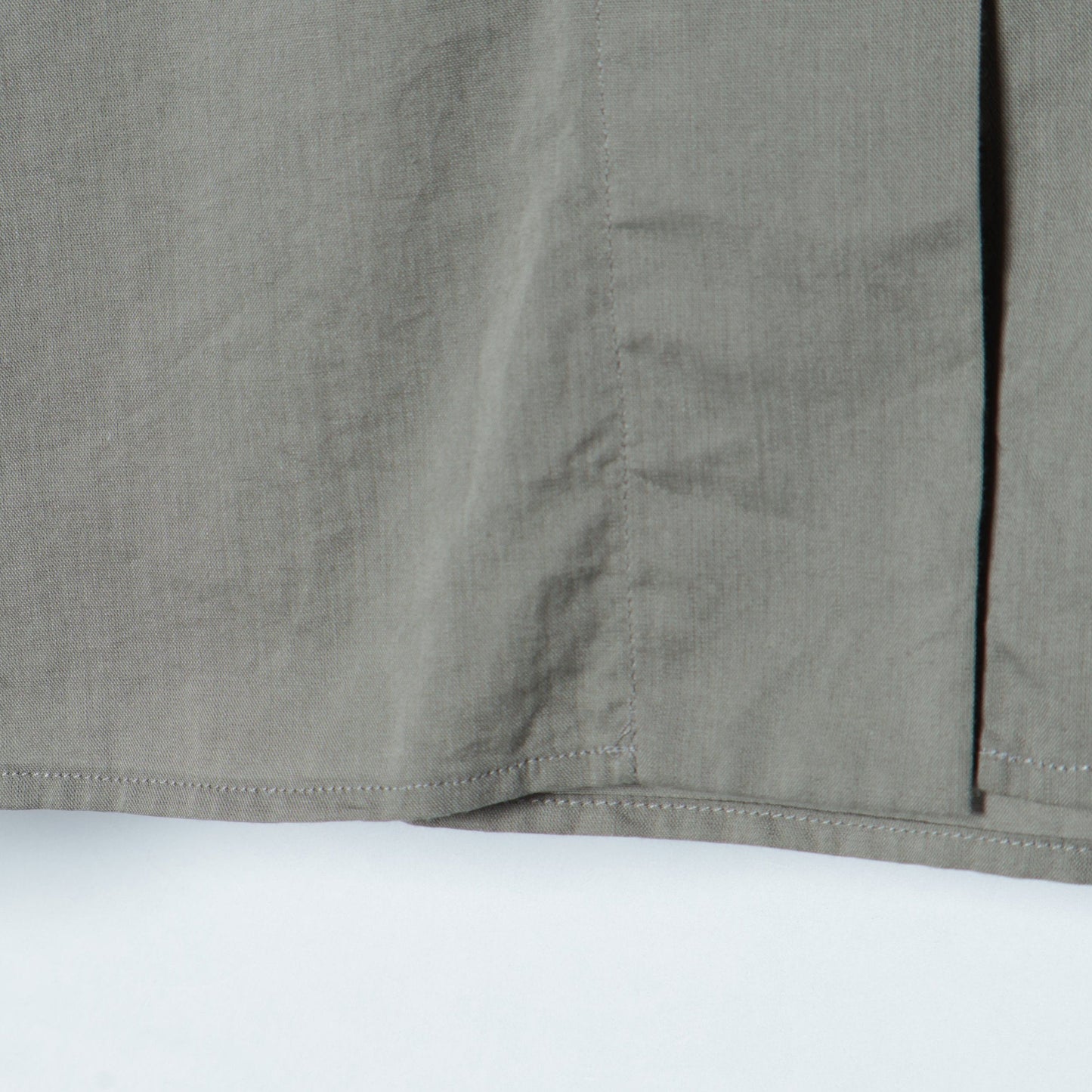 WASHED COTTON POPLIN SHIRT
