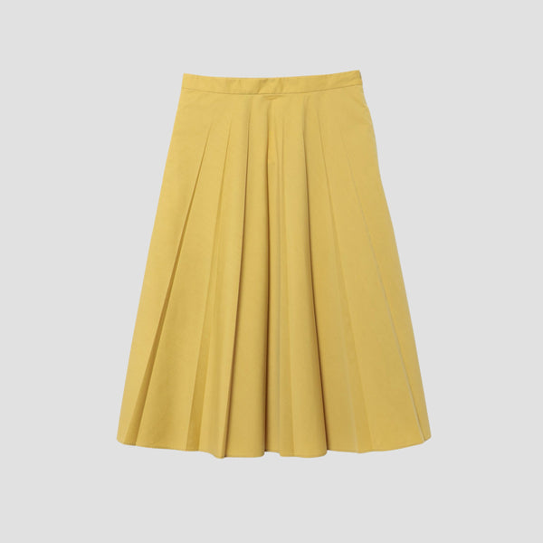 POLYESTER COTTON SKIRT