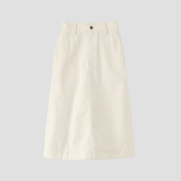WORKWEAR COTTON TWILL SKIRT