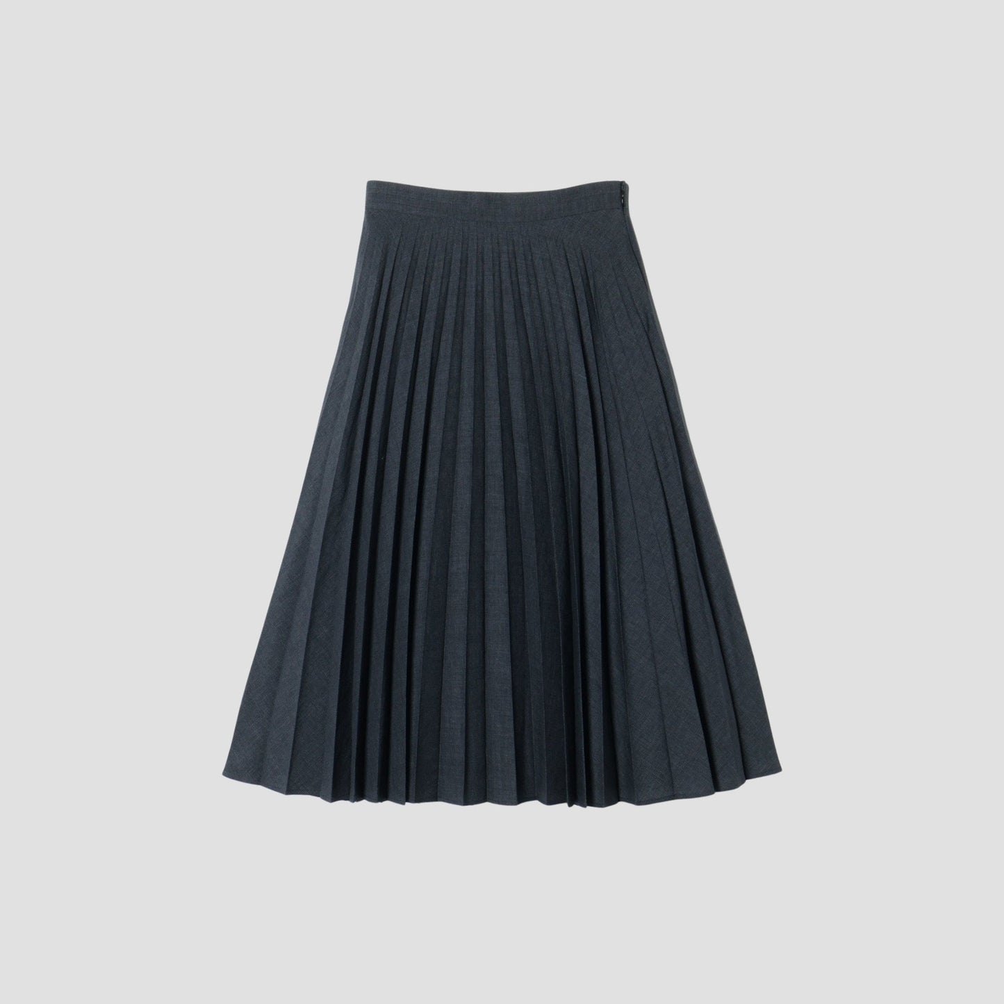 PRINCE OF WALES CHECK WOOL BLEND SKIRT