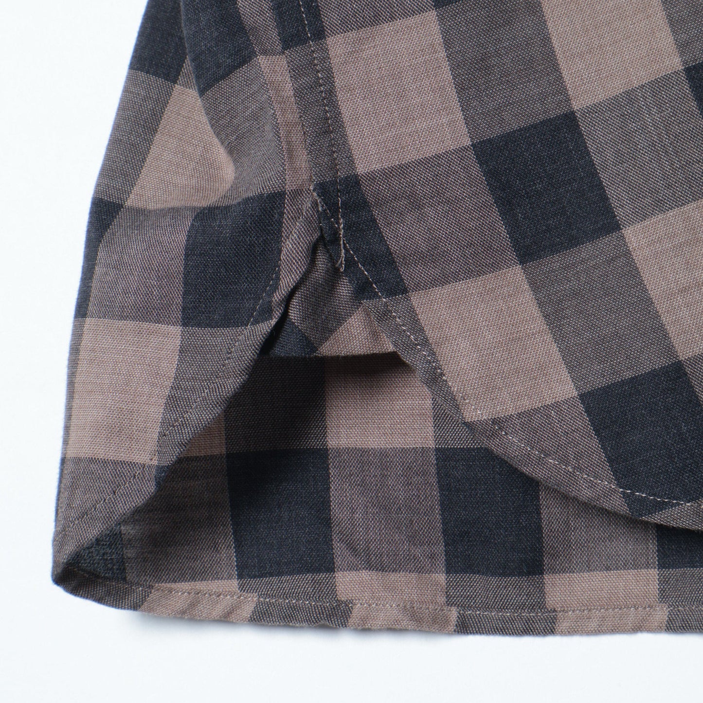 LARGE GINGHAM COTTON SHIRT