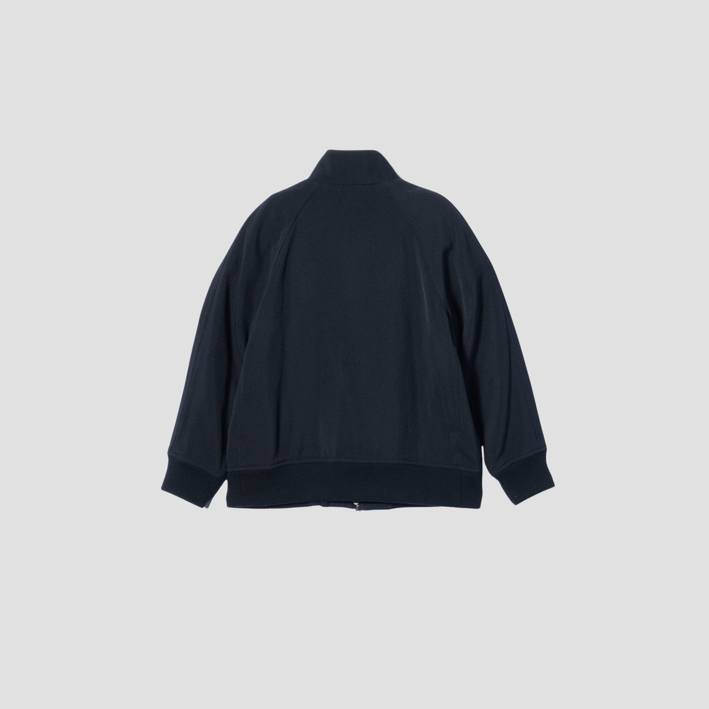 WOOL COTTON WHIPCORD BLOUSON