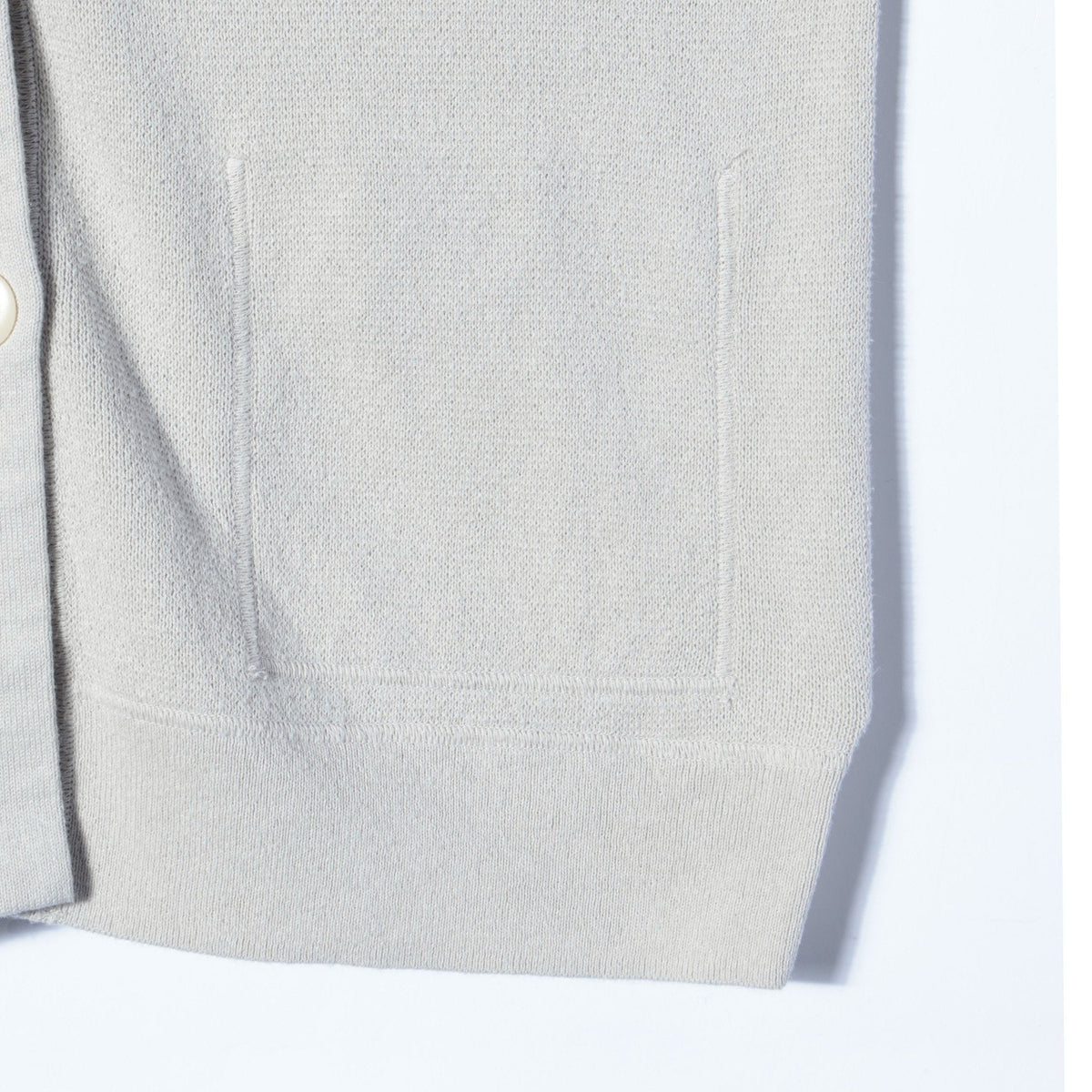 WORN DRY COTTON RIB KNIT