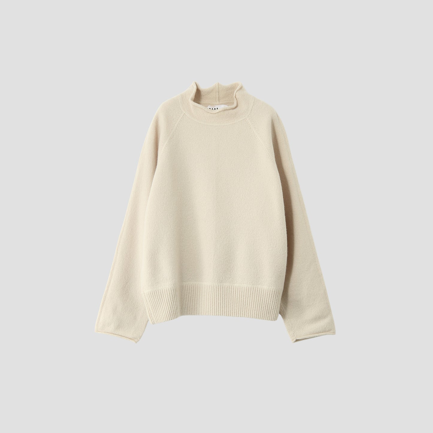 FELTED ROUGH WOOL KNIT