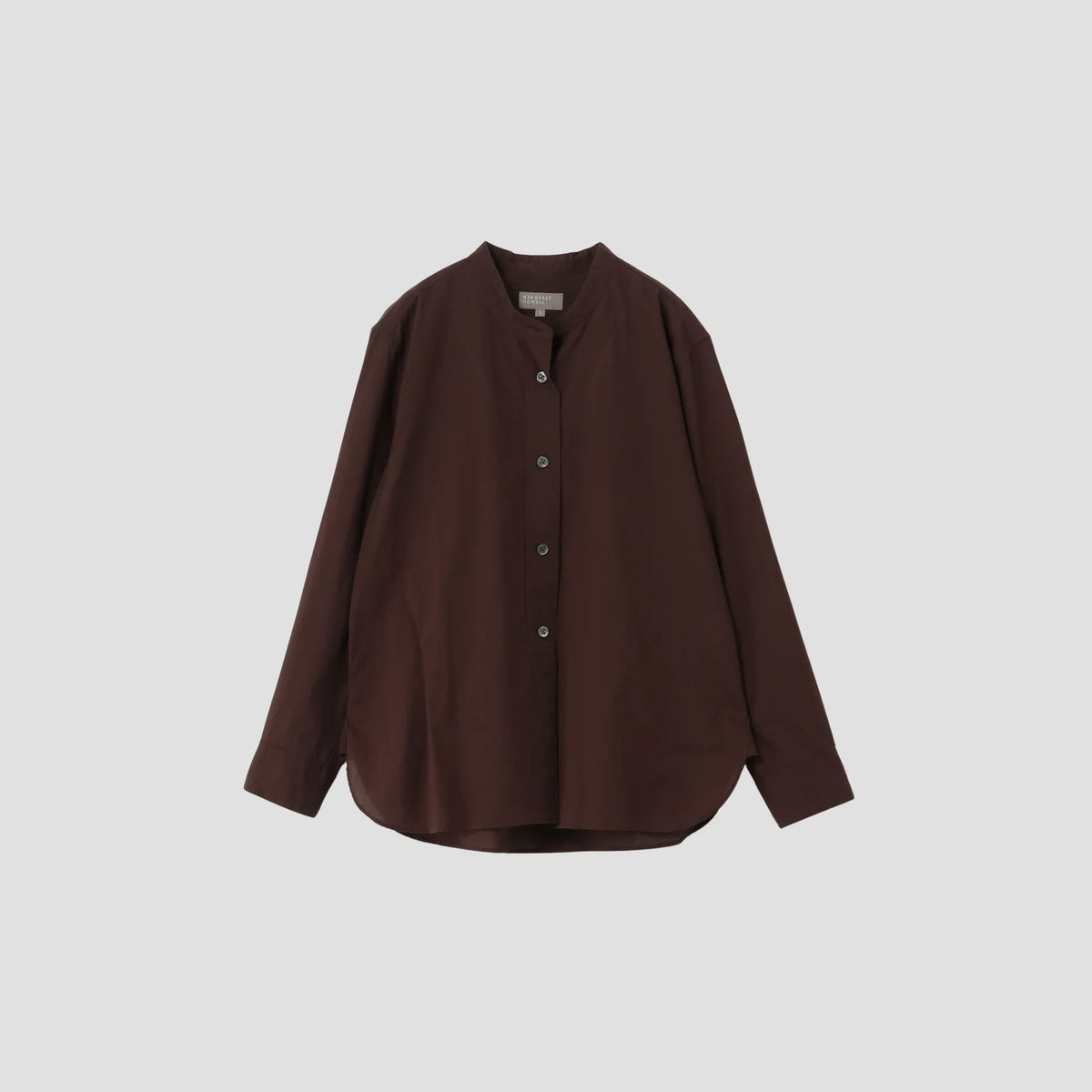 PIECE DYED WASHED COTTON SHIRT