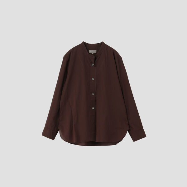 PIECE DYED WASHED COTTON SHIRT