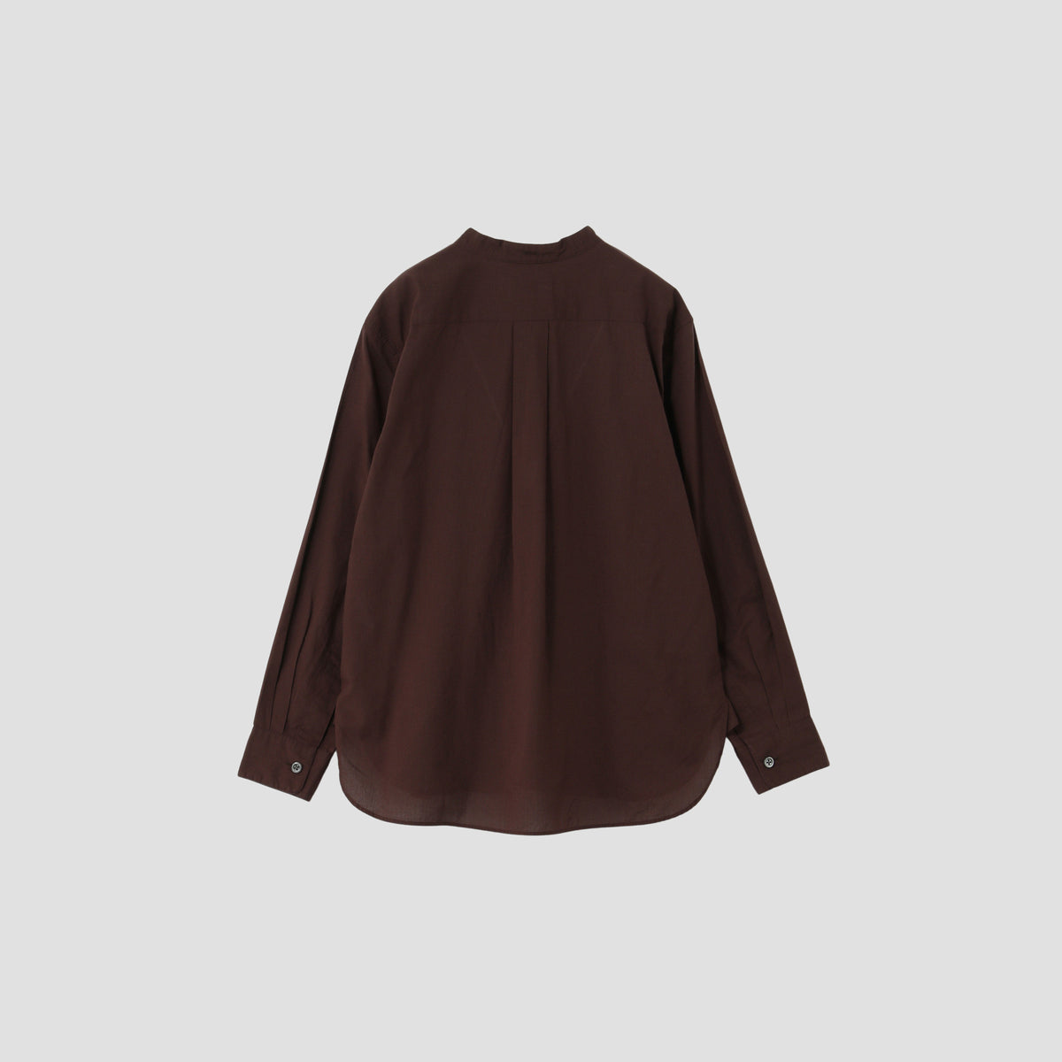 PIECE DYED WASHED COTTON SHIRT