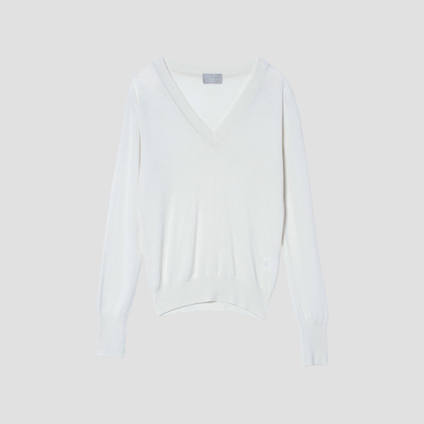 RELAXED V NECK JUMPER KNIT