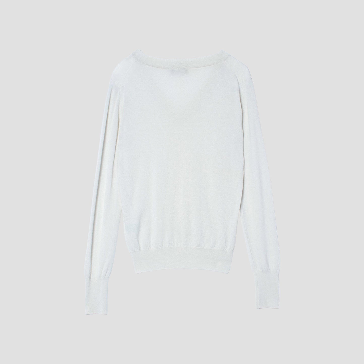 RELAXED V NECK JUMPER KNIT