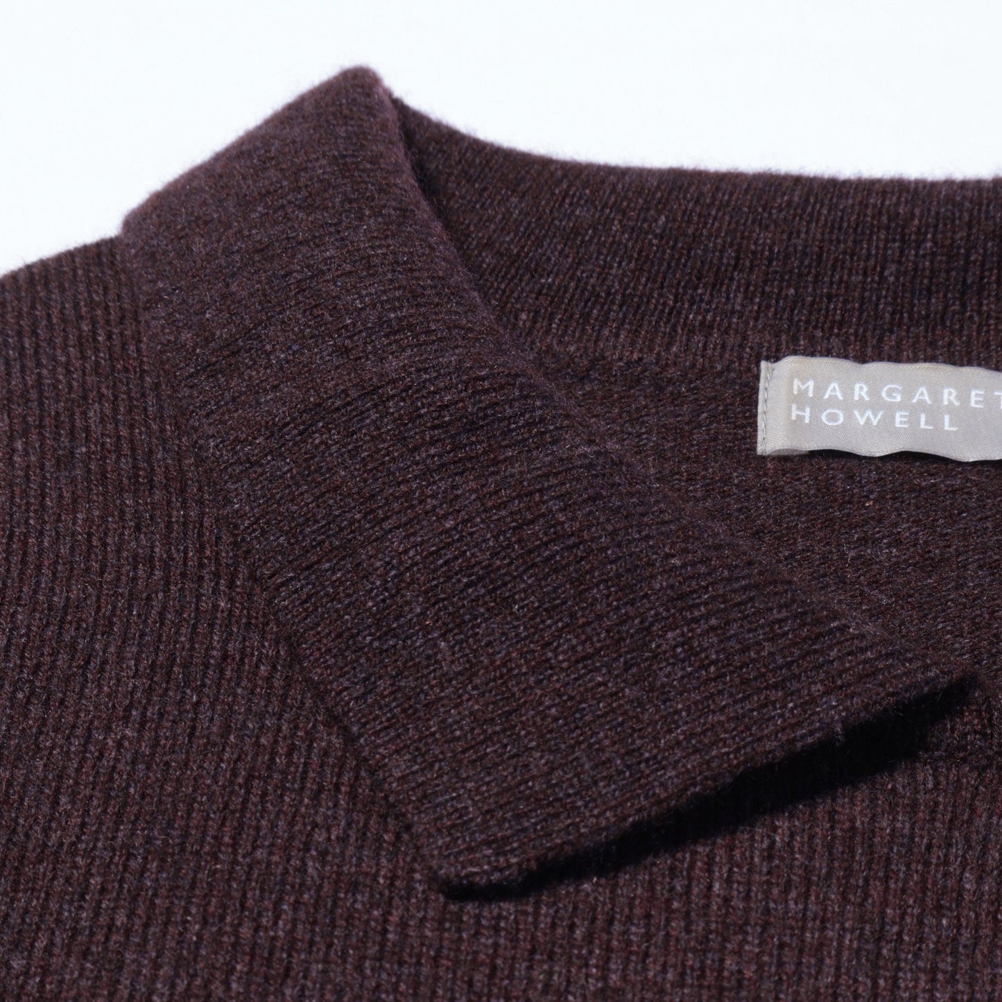 CASHMERE WOOL POLO JUMPER KNIT