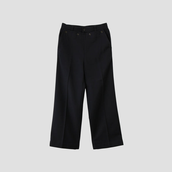 WOOL SERGE TROUSERS