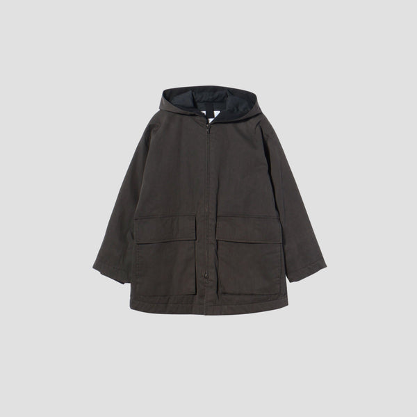 MILITARY COTTON NYLON CANVAS COAT