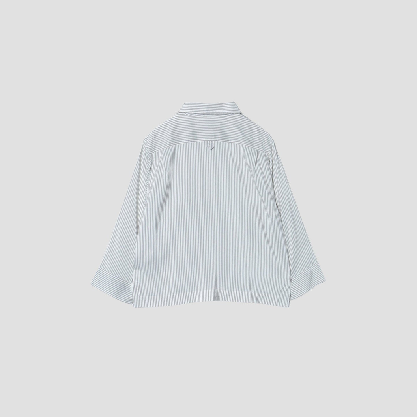 EVEN STRIPE SILK SHIRT