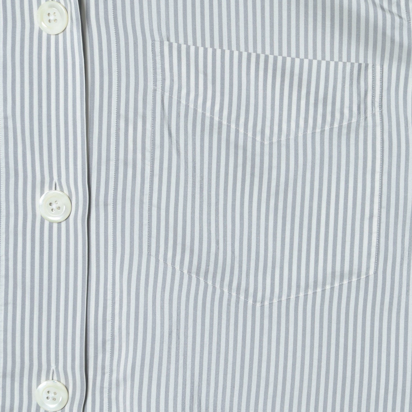 EVEN STRIPE SILK SHIRT
