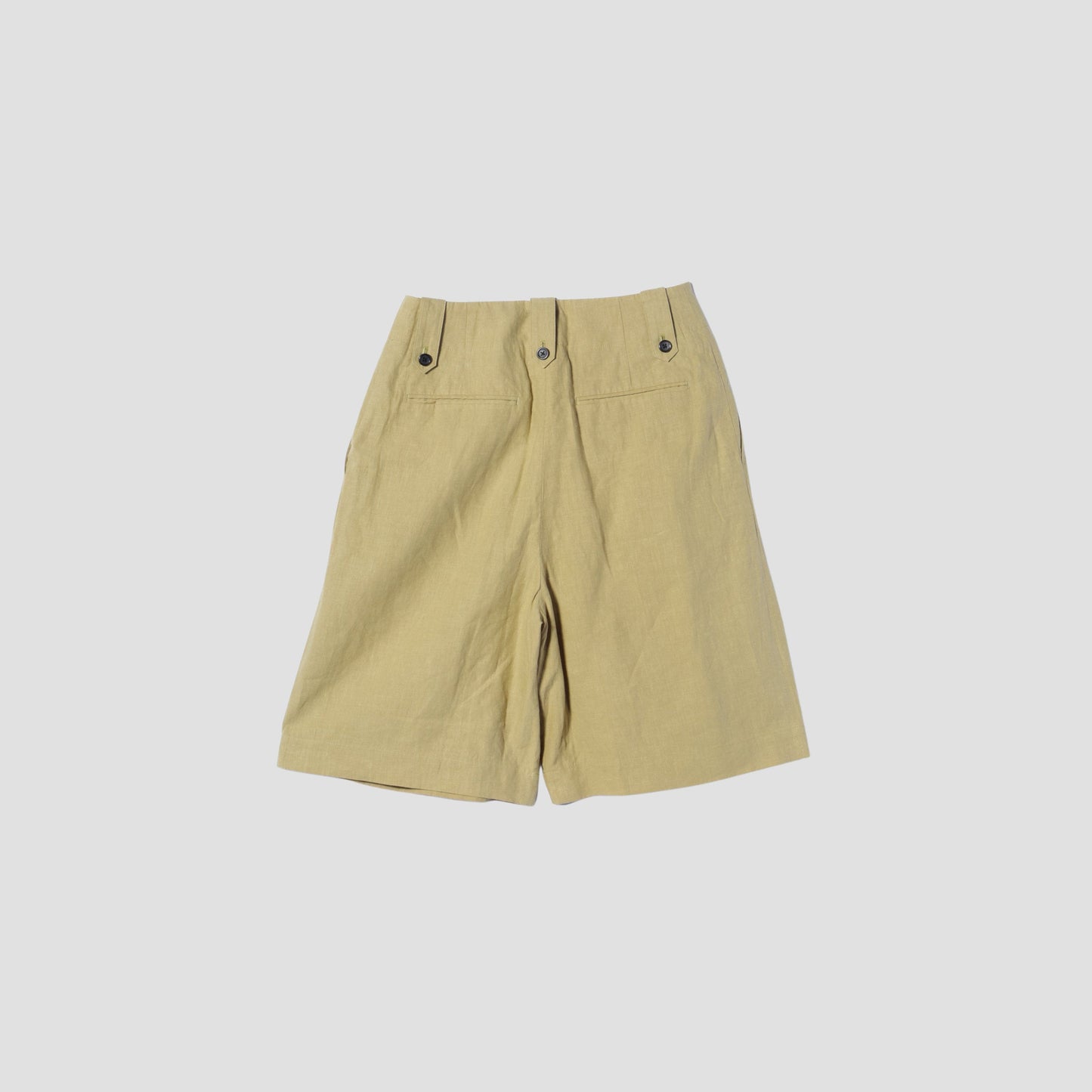 DENSE FINE LINEN POPLIN TROUSERS