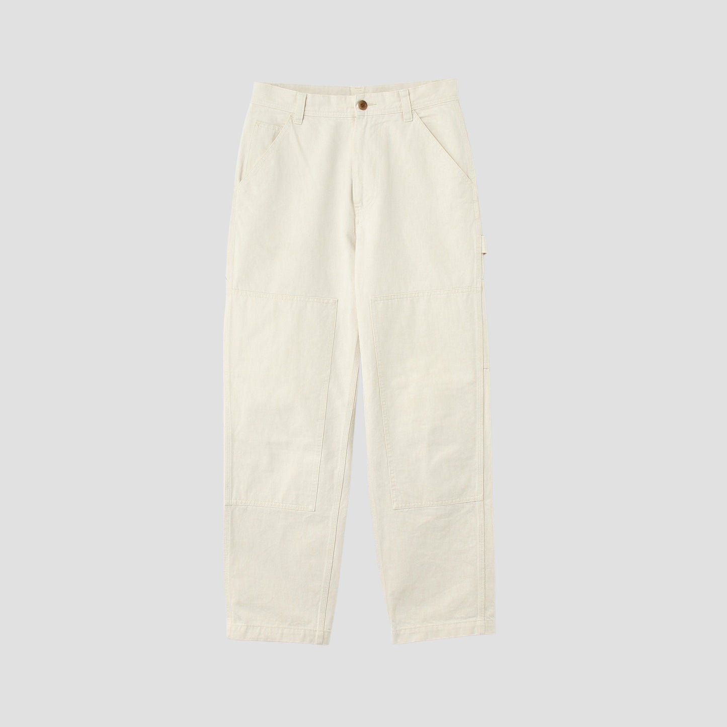 NATURAL DENIM TROUSERS