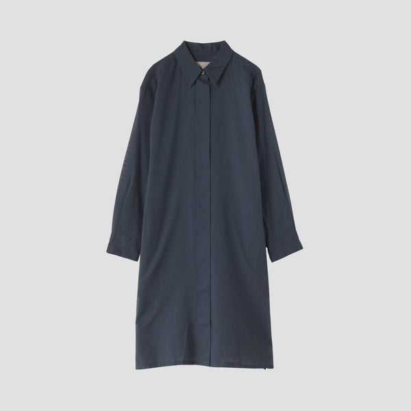 SILK COTTON GAUZE DRESS